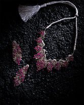 Victorian Jubilant Gemfire Silver Set