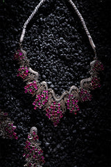 Victorian Jubilant Gemfire Silver Set