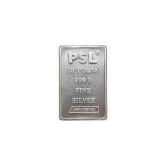 10 Tola PSL Silver Bar