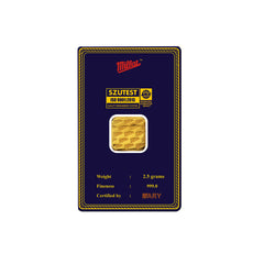 2.5 Gram ARY Gold Bar