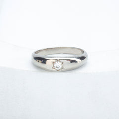 Zircon Engraved Mastery Ring