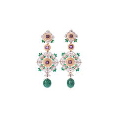 Amethyst Dewdrop Earrings