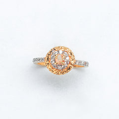 Topaz Zirconia Serenity Ring