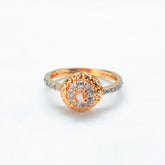 Topaz Zirconia Serenity Ring
