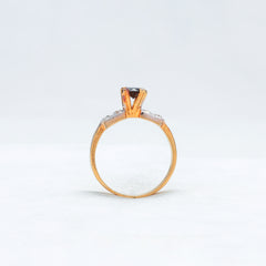 Onyx Zirconia Noir Ring