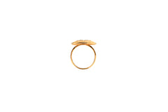 Gold Spiral ring