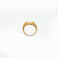 Zircon Gold Ring