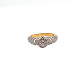 Zirconia Gold Ring
