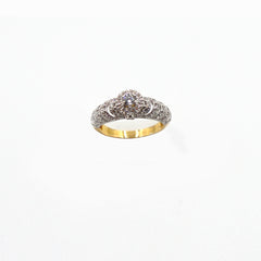 Zirconia Gold Ring
