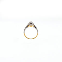Square Gold Ring