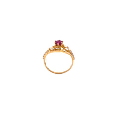 Scarlet Gold Ring