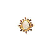 Opal Silver Ring
