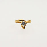 Zircon Silver Ring