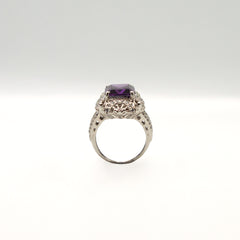 Gem of Tranquility Silver Ring