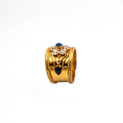 Glistening Gem Silver Ring