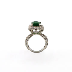 Jade Silver Ring