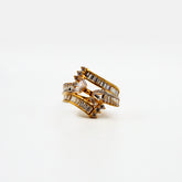 Ribbon Gold Ring