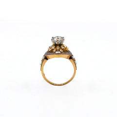 Crown Gold Ring
