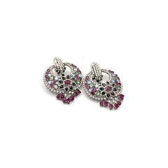 Scarlet Diamond Earring