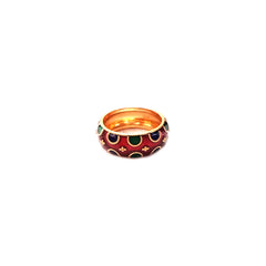 Meena Mosaic Gold Ring