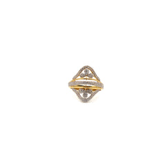 Glacial Gold Ring