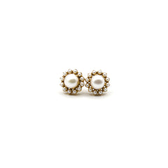 Nacre Gold Earring