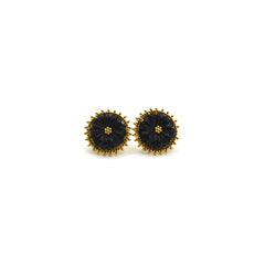 Midnight Gold Earring