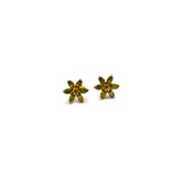 Peridot Gold Earrings