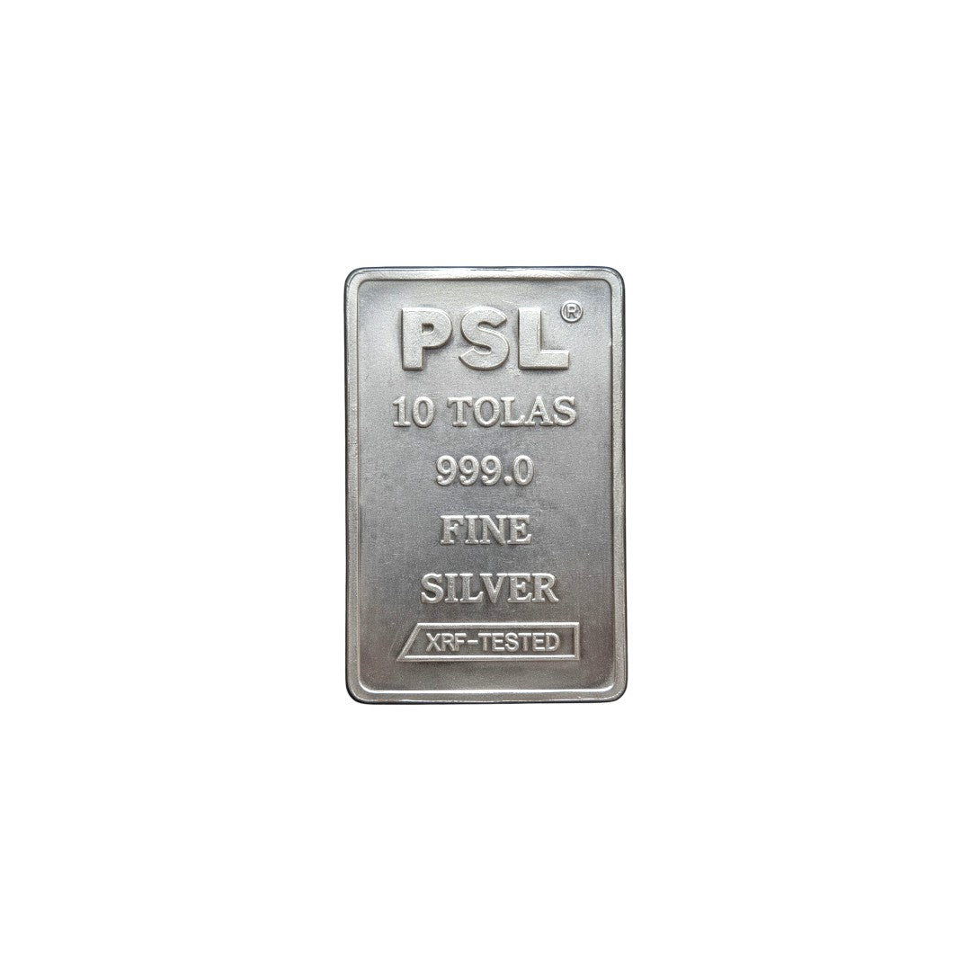 10 Tola PSL Silver Bar