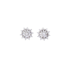Silver Gleam Studs
