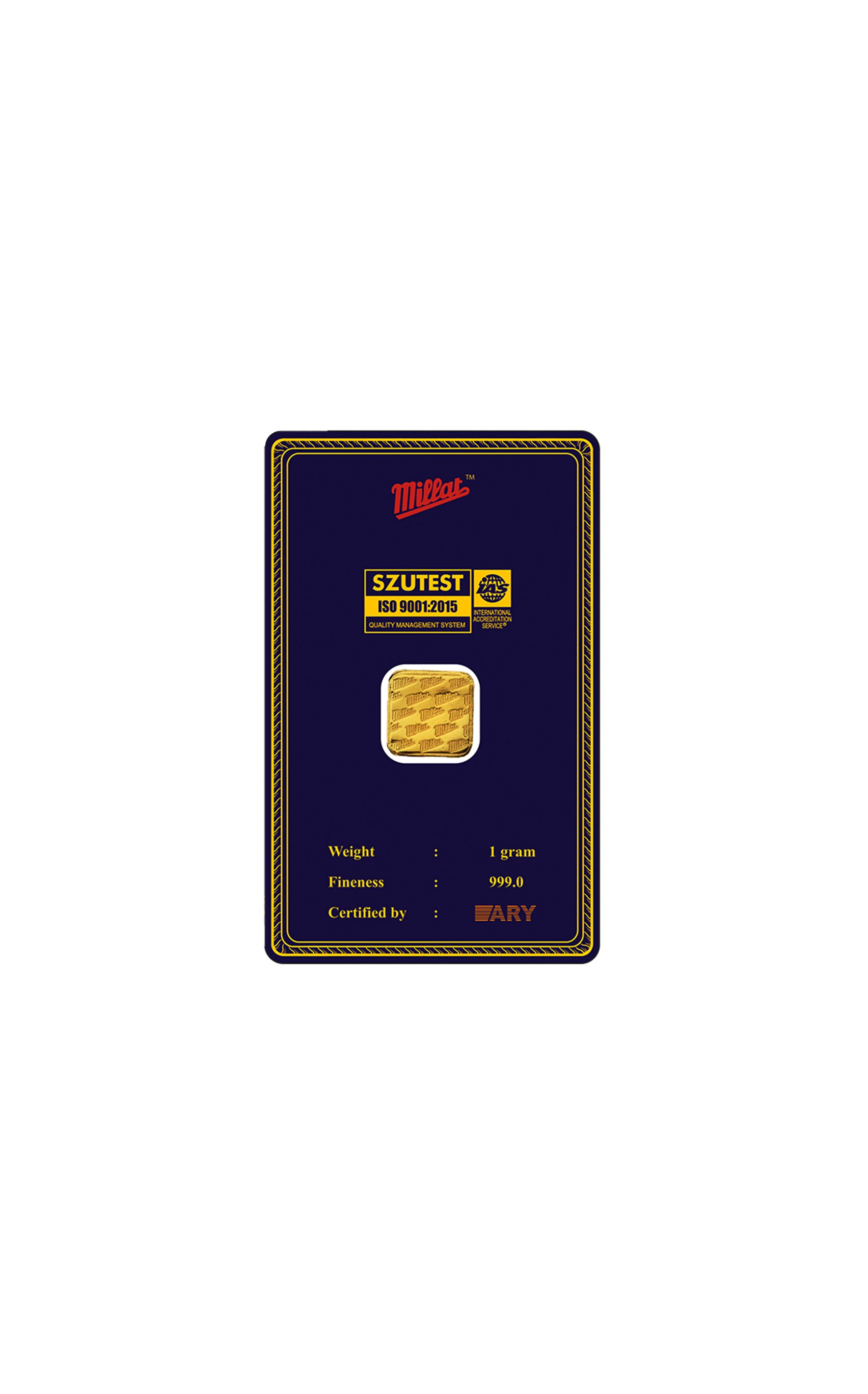 1 Gram ARY Gold Bar