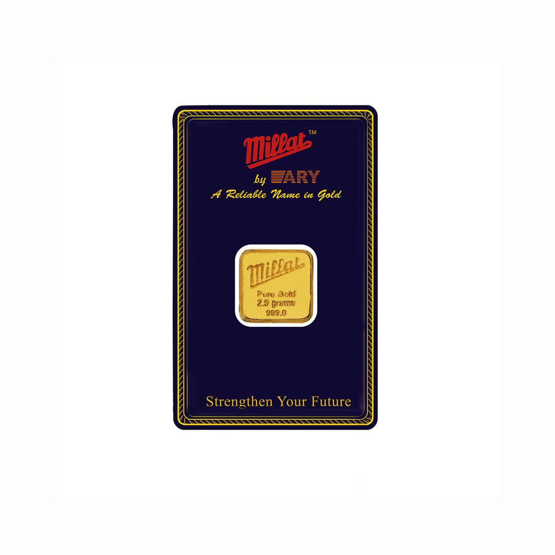 2.5 Gram ARY Gold Bar