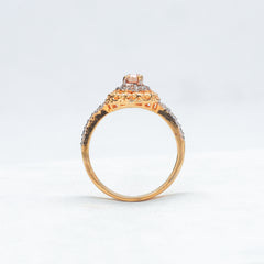 Topaz Zirconia Serenity Ring