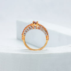 Champagne Gleam Ring