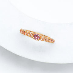 Champagne Gleam Ring