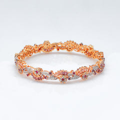 Crimson Gemstone Bracelet