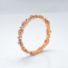 Crimson Gemstone Bracelet