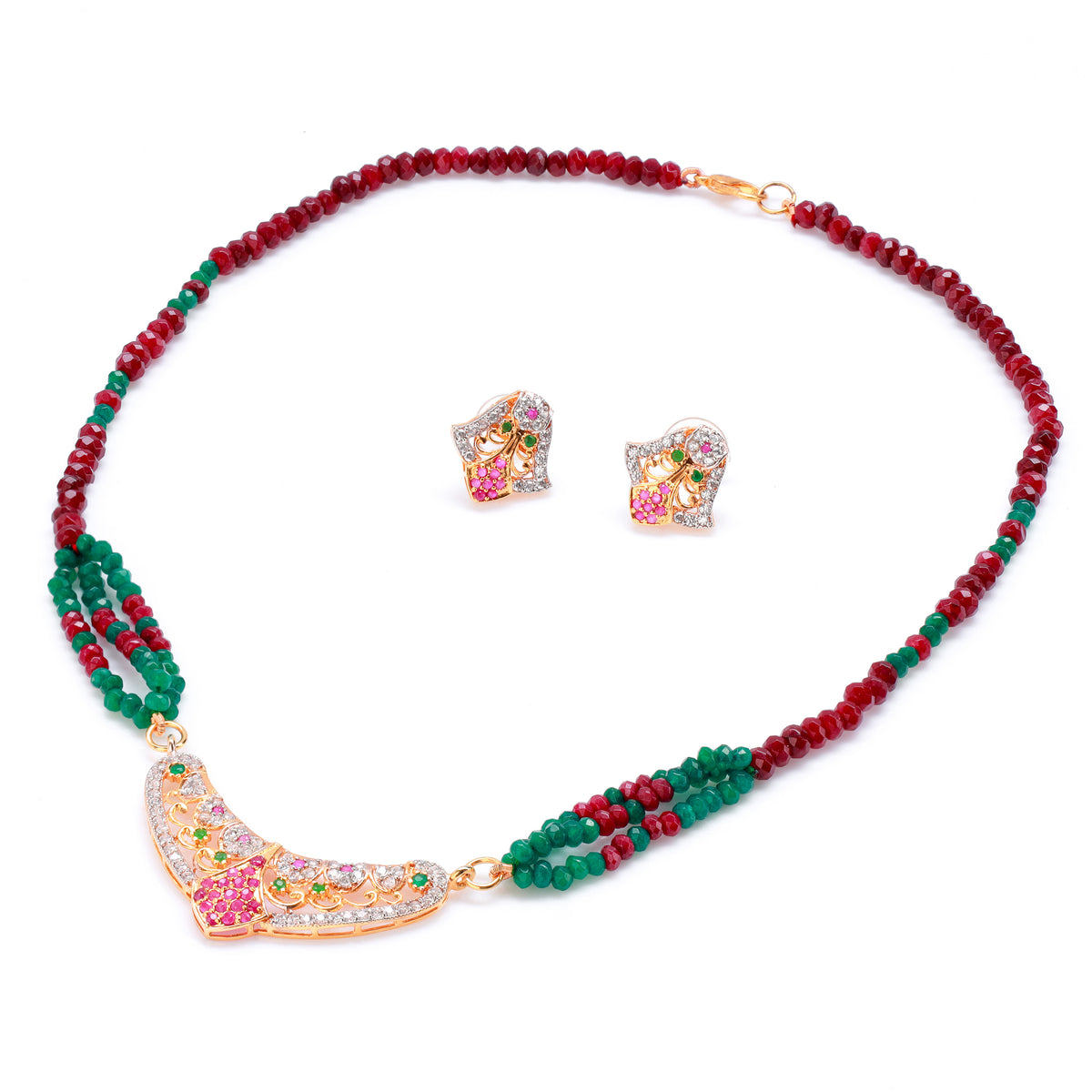 Tricolour Treasures Silver Set