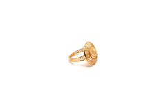 Gold Spiral ring
