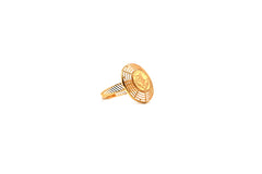 Gold Spiral ring