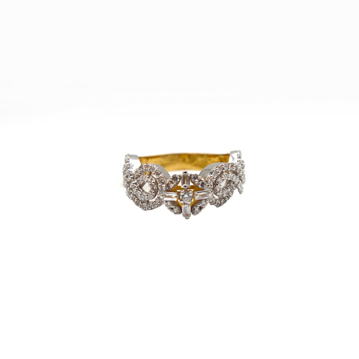 Crystal Gold Ring