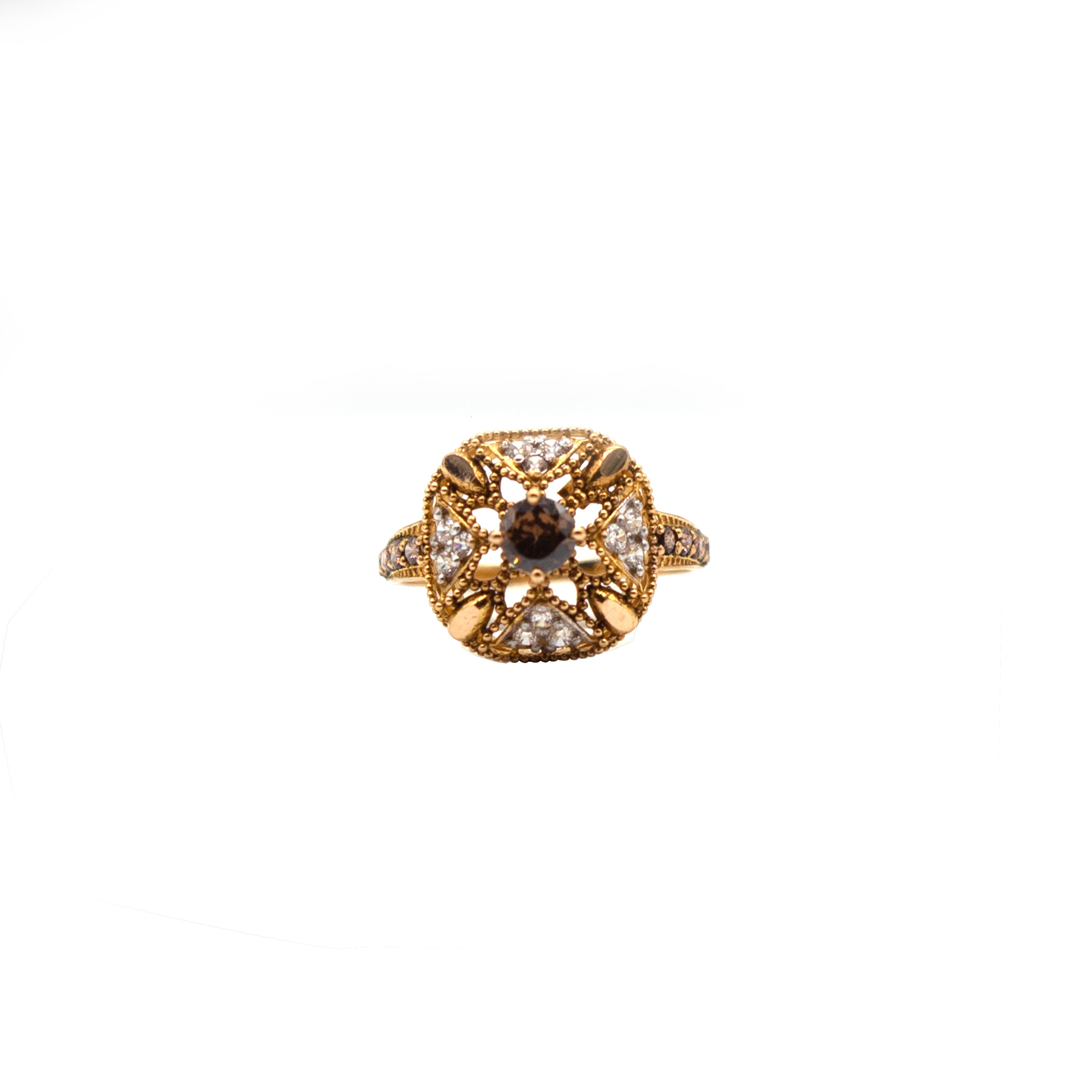 Almas Rind Sunset Gold Ring – Almas Jewellers