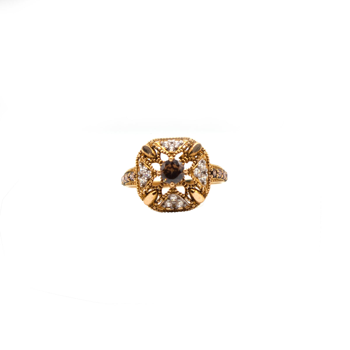 Sunset Gold Ring
