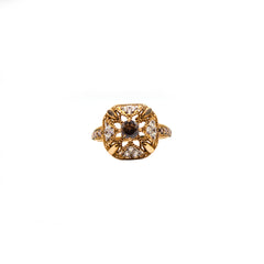 Sunset Gold Ring