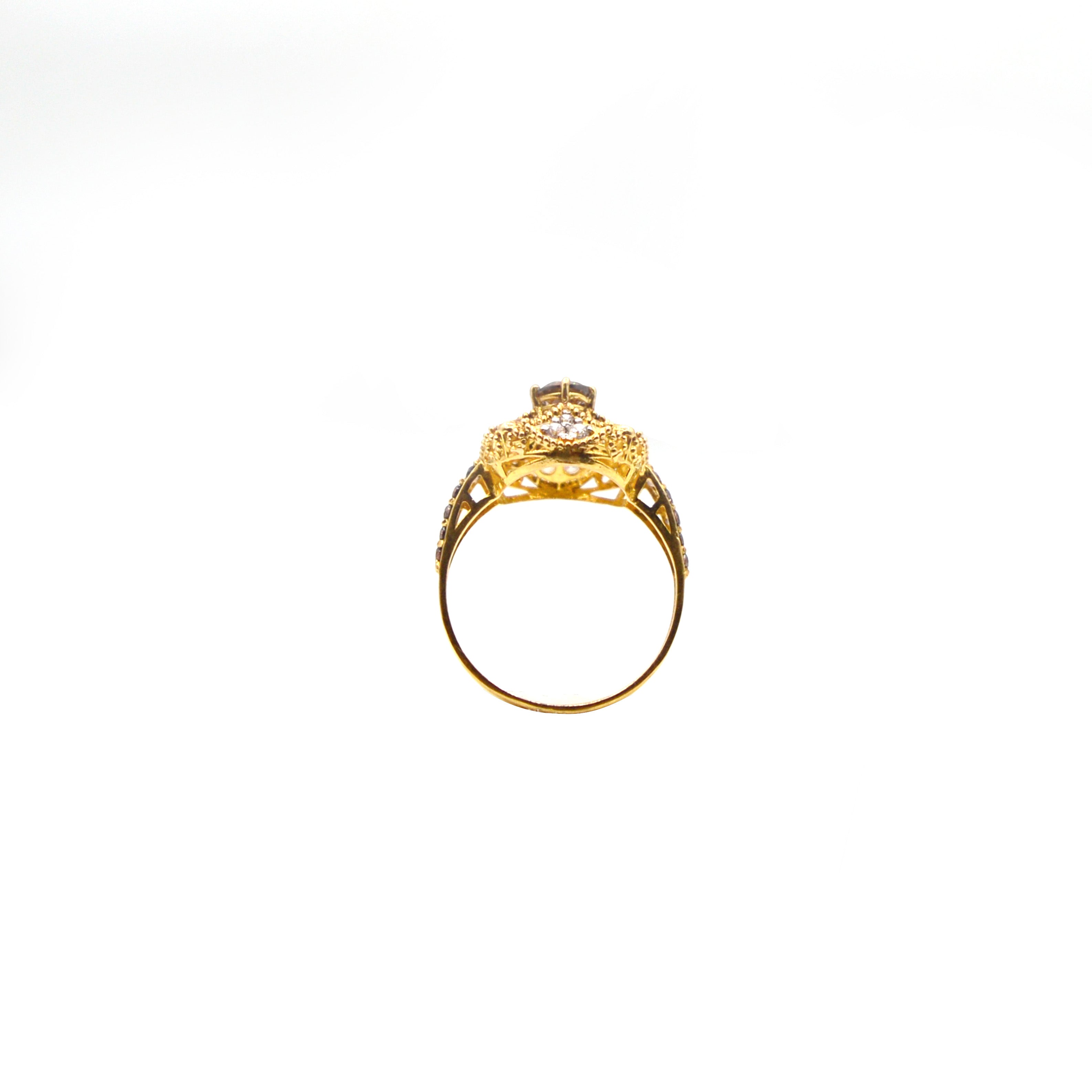 Almas Rind Sunset Gold Ring – Almas Jewellers