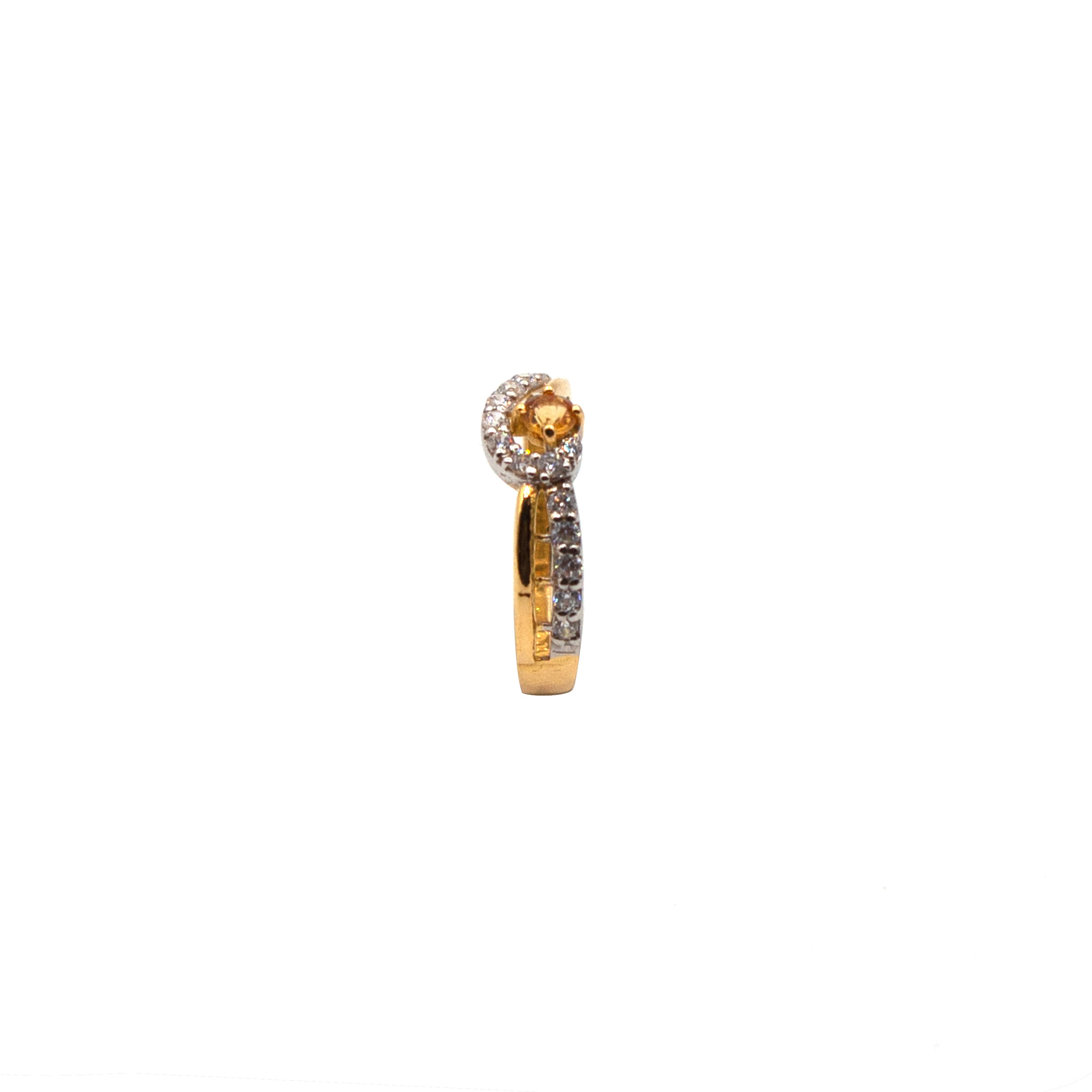 Almas Rind Sapphire Gold Ring - Almas Jewellers