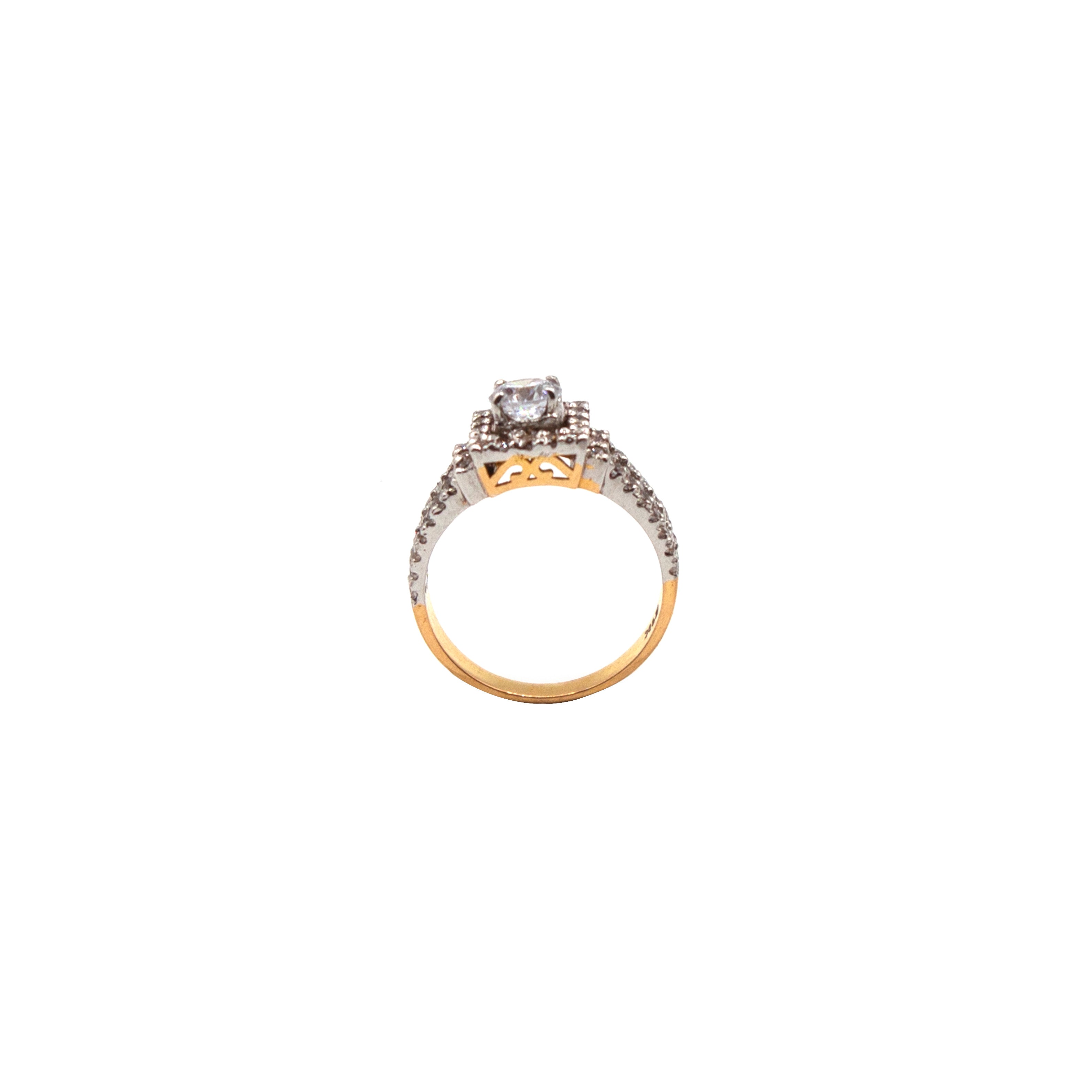 Almas Rind Luster Gold Ring – Almas Jewellers