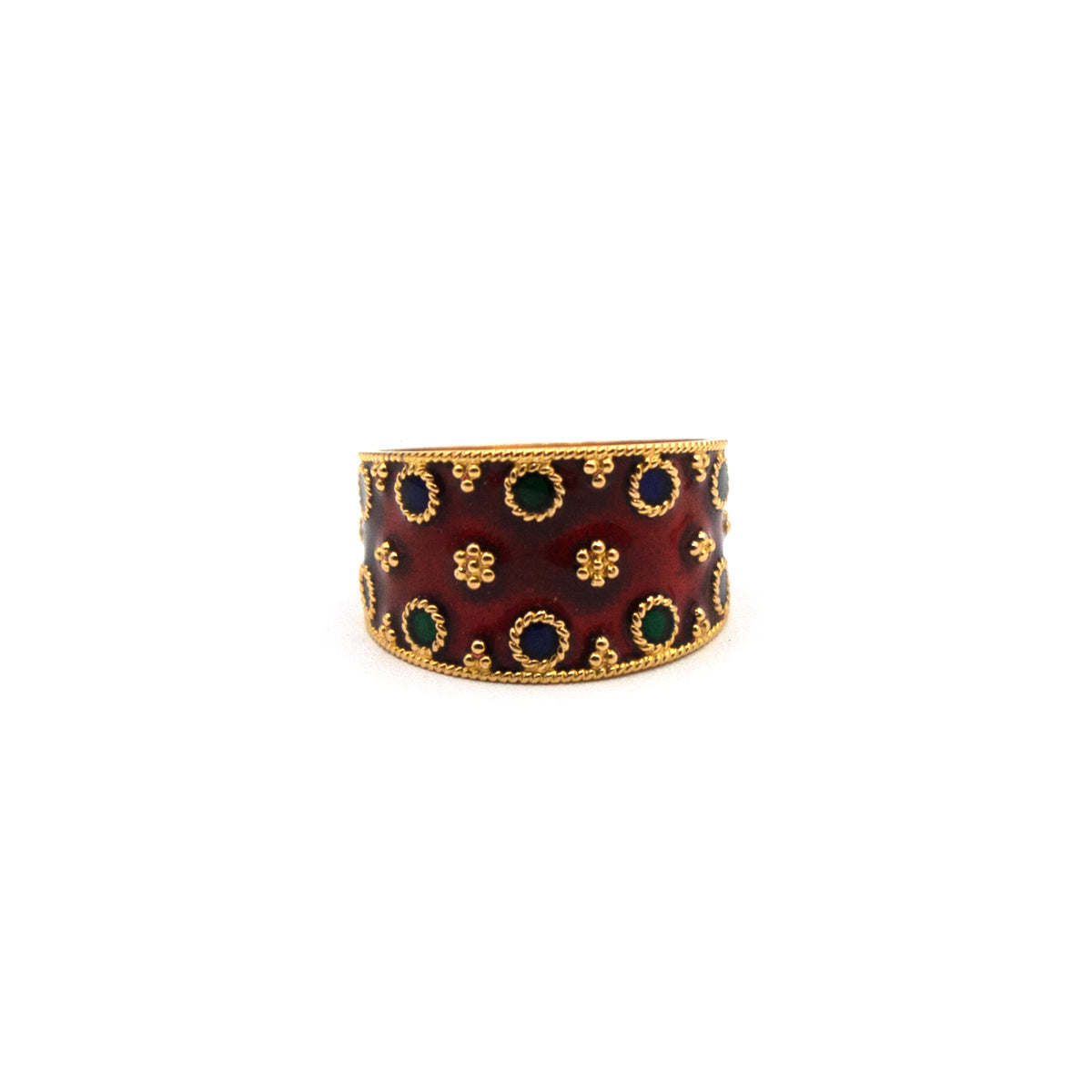 Regal Mina Gold Ring