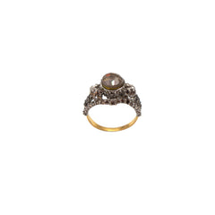 Smoky Gold Ring