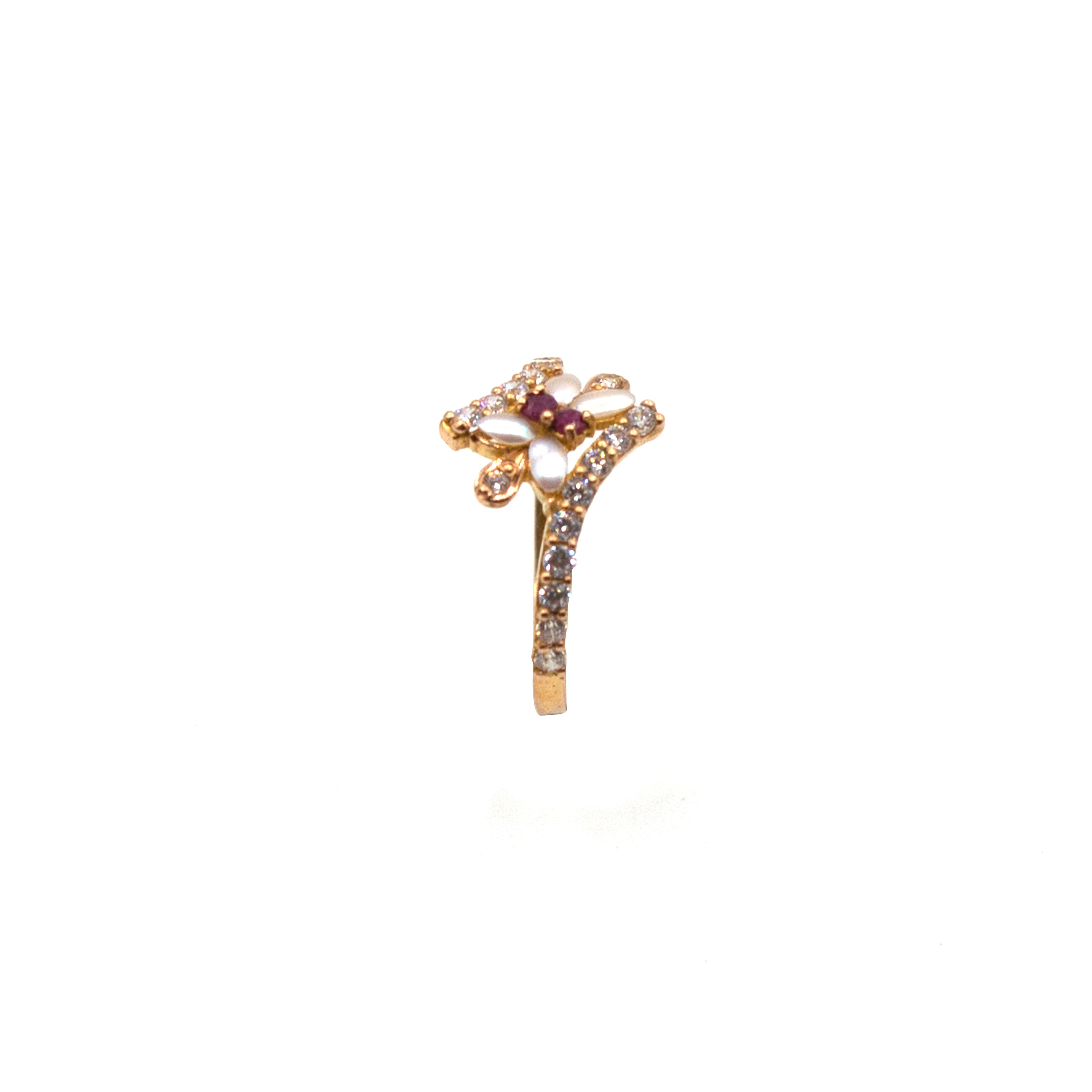 Almas Rind Rose Gold Ring – Almas Jewellers